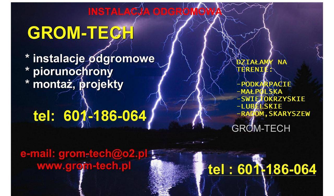 GROM-TECH Instalacje Odgromowe i Elektryczne Waldemar Rajzer