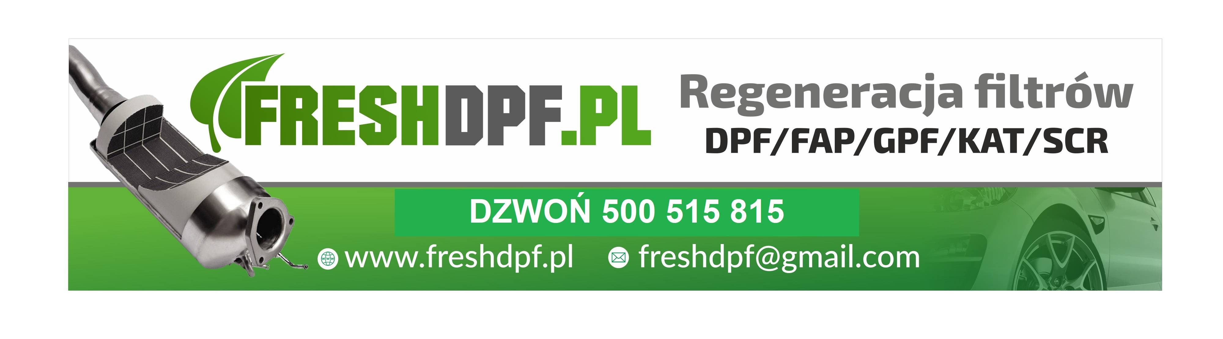 FreshDPF.pl Regeneracja filtrów DPF