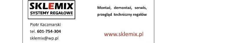 SKLEMIX SYSTEMY REGAŁOWE